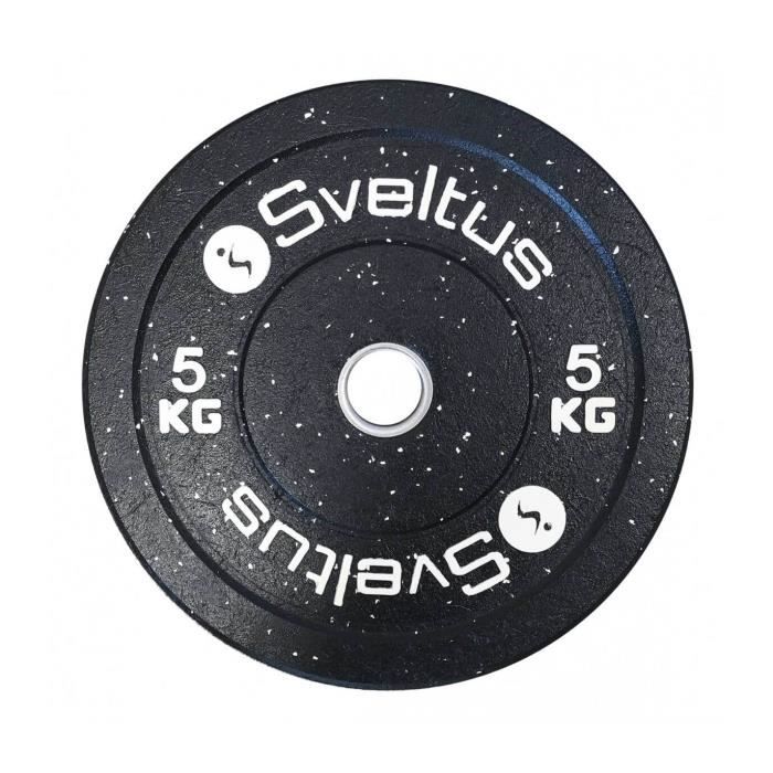 SVELTUS - Disque olympique bumper 5 kg x1
