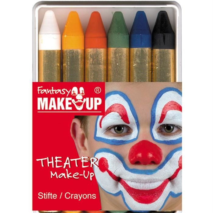 6 Crayons de maquillage