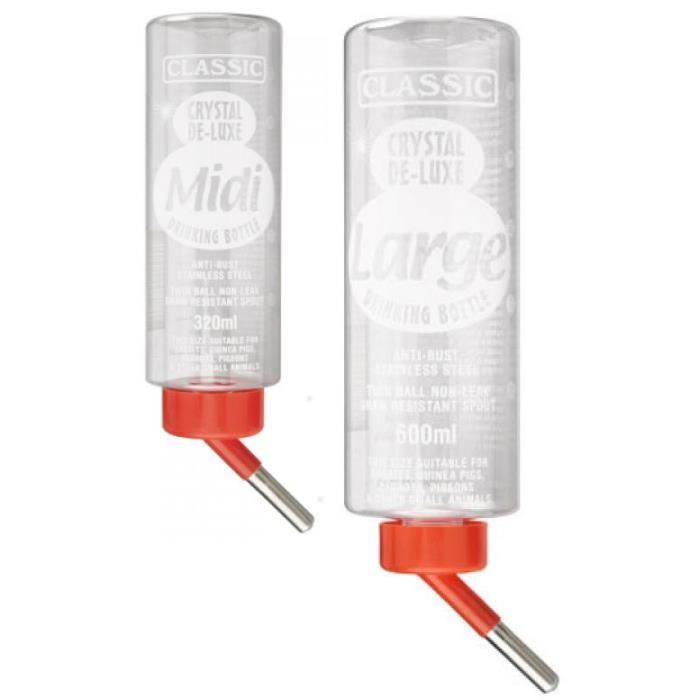 Abreuvoir bouteille Classic de Luxe pour rongeur - 320 ml