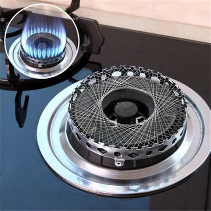 Fournit une hotte à économie d'énergie coupe-vent cuisinière gaz de cuisine haute qualité - Argent @ @amy5628