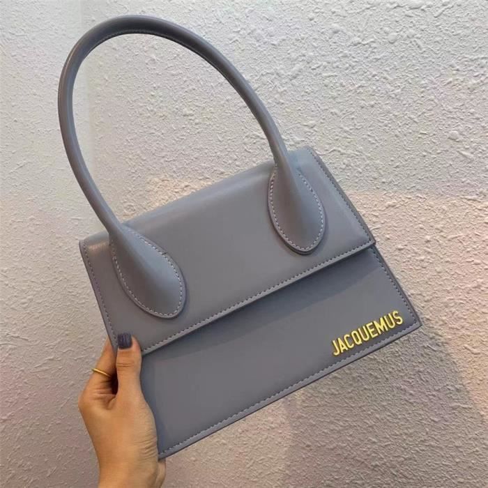 Sac à main,Femmes Mini sac fourre tout 2020 nouveau rabat messager sac à bandoulière femme Simple - Type Bleu ciel-Small-14x6x11cm