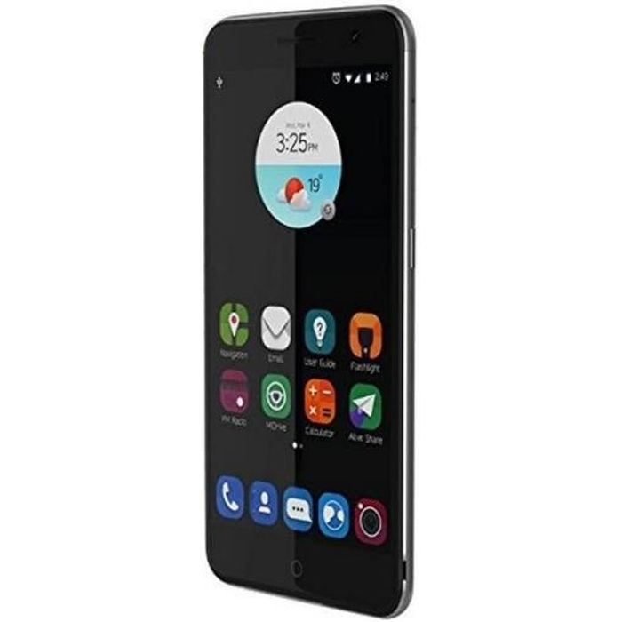 Téléphone portable ZTE V7 Blade 5.2 4G 16 GB Octa Core Gris - -