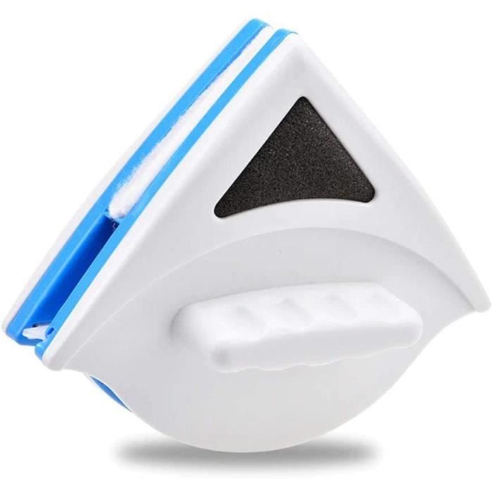 Ouumeis Nettoyant Magnétique Couche Simple Face avec Corde Anti-Chute. Lave-Vitres Magnétique pour Fenêtres À Simple Vitrage, pour W