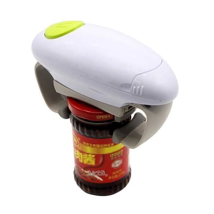 One Touch Ouvre Bocal Automatique,Multifonction Ouvrir des bocaux et vaisseaux QUC160