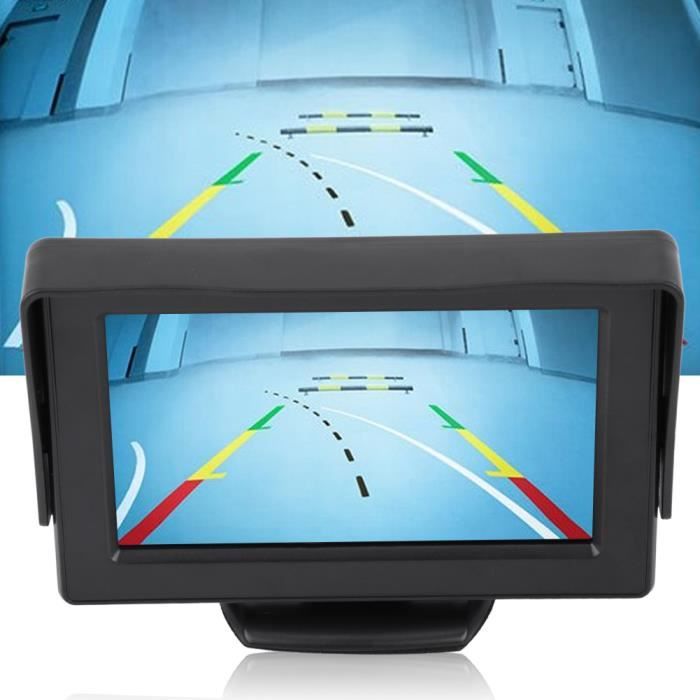 Caméra de recul de vue arrière de voiture sans fil Kit de moniteur LCD TFT 4,3 pouces Vision nocturne ZJ1608 HB069
