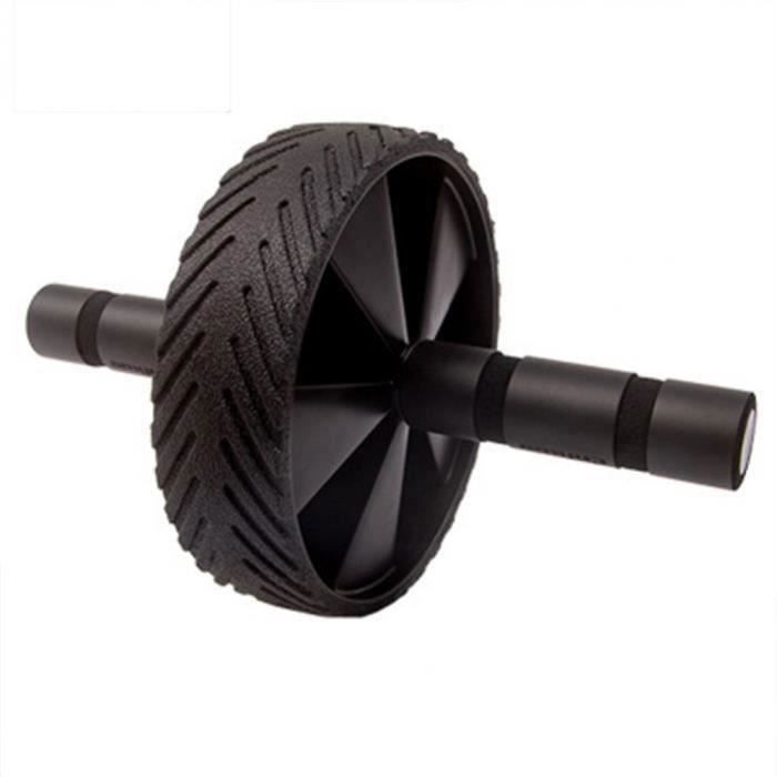 Roue Abdominale, No3258, noir, Roue roulettes équipement d'exercice roue abdominale équipement d'exercice Ab roue rouleau Rueda