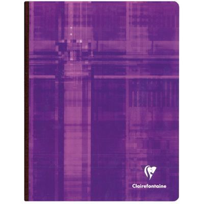 Cahier brochures petit carreaux 17x22 192p 90g