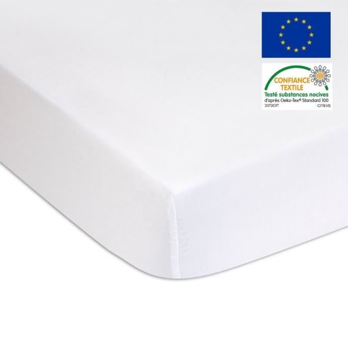 Lot de 2 alèses éponge coton PU - 40x90
