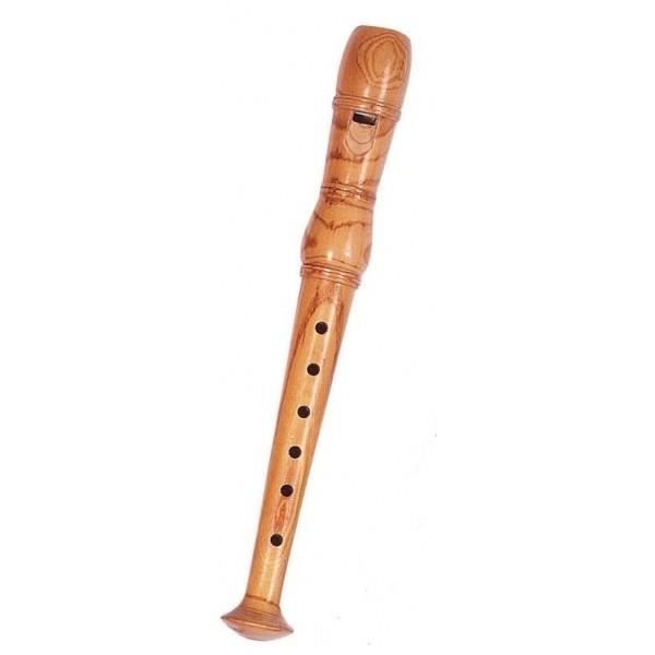 Flûte à bec jouet en bois 20 cm
