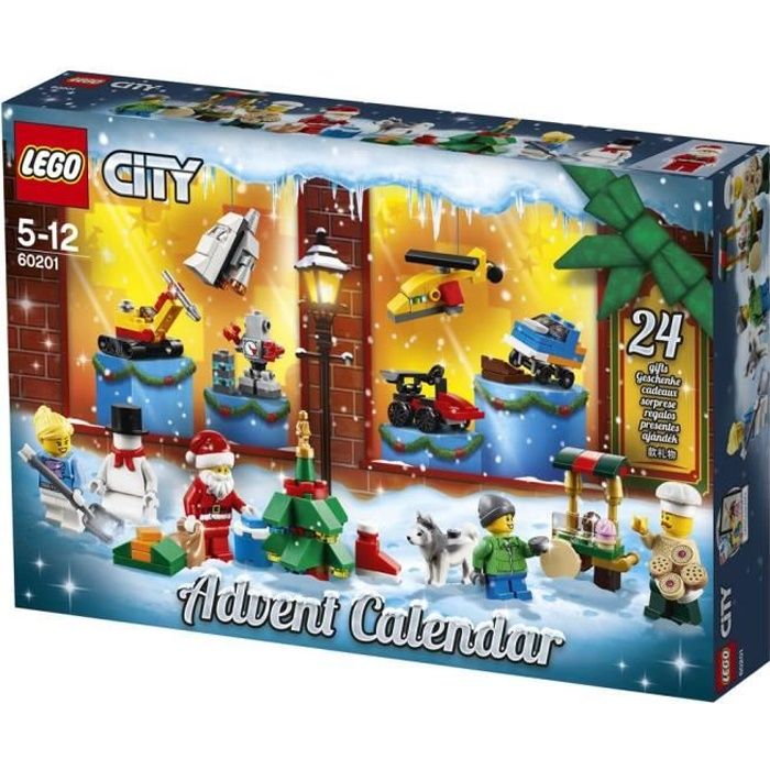 LEGO® City 60201 Le calendrier de l’Avent O City - Jeu de Construction