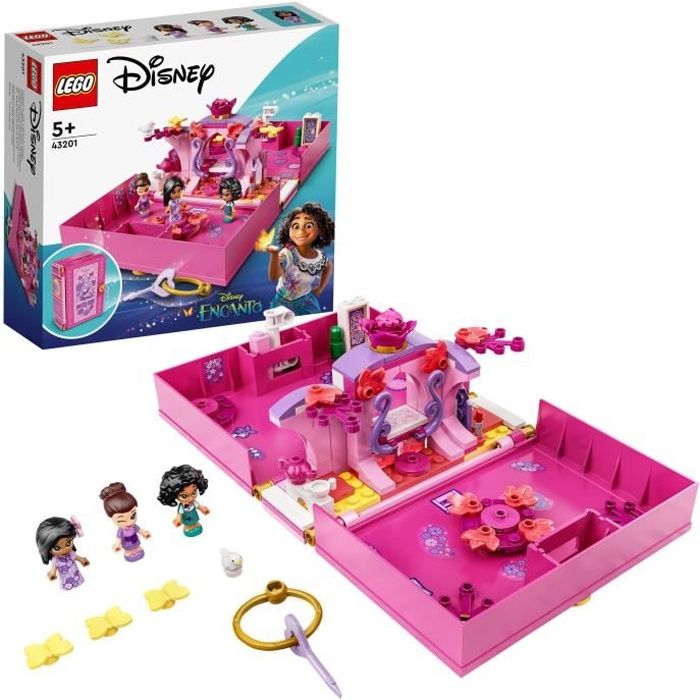 LEGO® 43201 Disney Princess La Porte Magique d’Isabela, Pour Enfants +5 Ans, Ensemble Du Film Encanto, Jouet De Construction