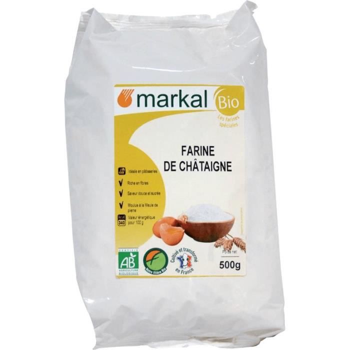 MARKAL - FARINE DE CHATAIGNE 500G