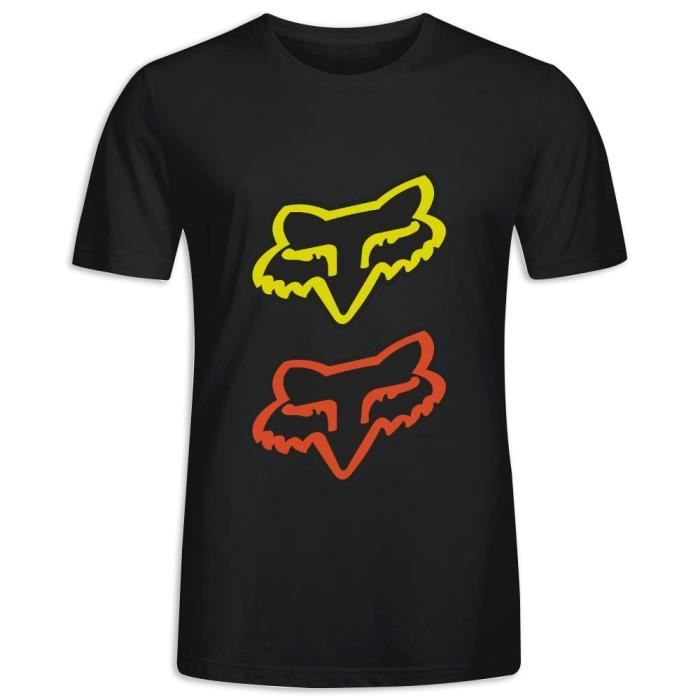 Tee Shirt avec imprimé en Harley Davidson Manche Courte T-shirt Homme