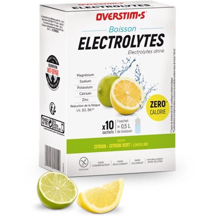 OVERSTIMS – Boisson Electrolytes (10 sachets)