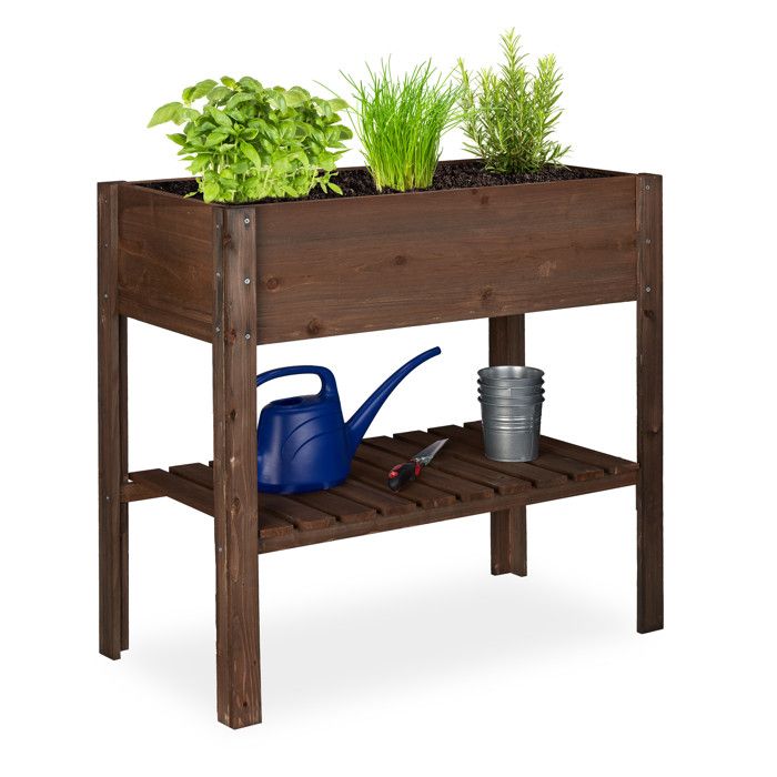 Traite Autoclave Classe 3 Cerland Carre Potager Sureleve Paprika 80 40 H87 Cm 50 L Kits Pour Plates Bandes Surelevees Jardinage