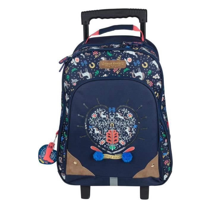 SAC A DOS A ROULETTES - STALLA BIANCA FOLK