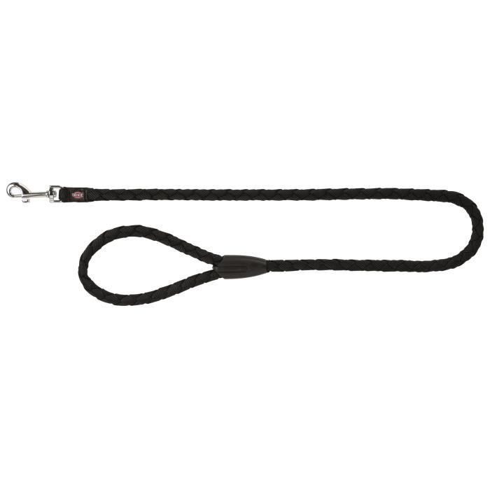 TRIXIE Cavo laisse L–XL : 1 m - ø 18 mm - Noir - Pour chien