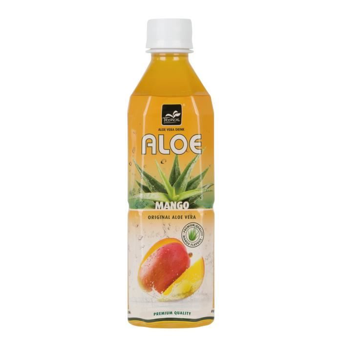 Boisson Jus Aloe Vera mangue lot 20x50cl TROPICAL