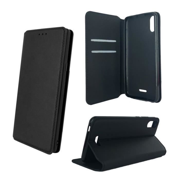ETUI FOLIO NOIR WIKO Y60