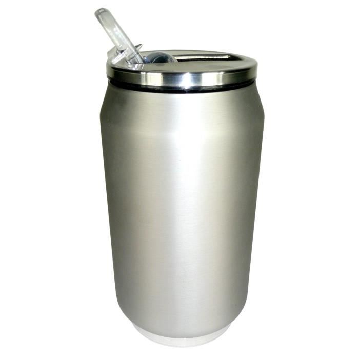 YOKO DESIGN Canette isotherme 280 ml - Inox mat
