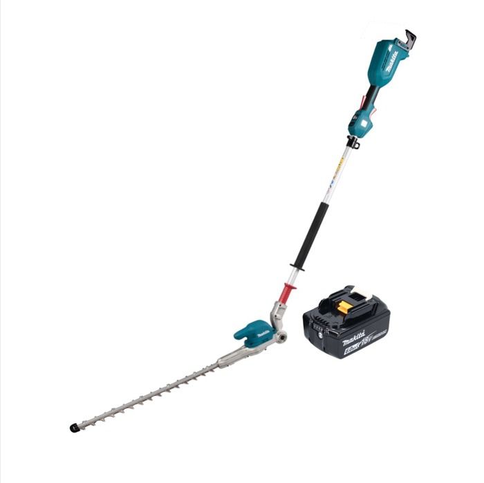 Makita DUN 500 WG Taille haie sans fil 18 V 50 cm Brushless + 1x 6 0 Ah sans chargeur - vue 2