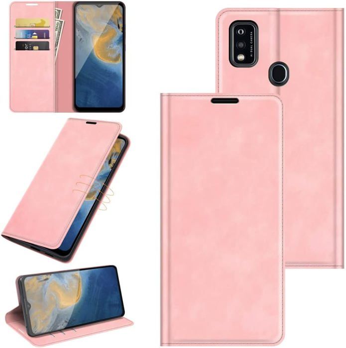 Etui Pour Samsung Galaxy A53 5G 6.5",Housse Téléphone Portefeuille En Cuir,Motif De Roses Bleues Magnétique Flip Cas ,PSDMM - Téléphonie