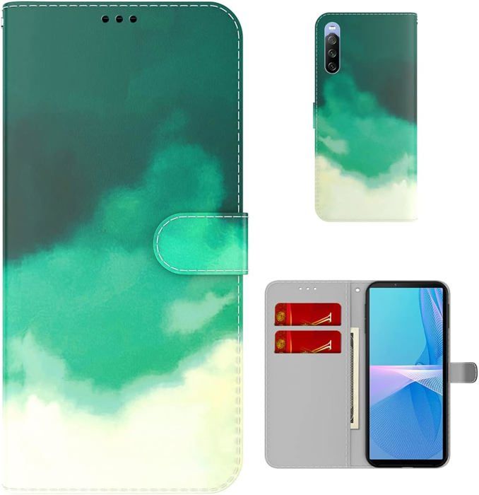 Custodia A Libro Verco Per Sony Xperia 10 III – In Pelle PU Rosa, Con Chiusura Magnetica, Portacarte E Supporto Orizzontale - copertina