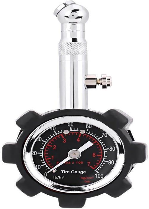Manomètre Numérique Pression Pneus 0-100 PSI - Jauge Haute Précision Pour Voiture, Vélo, Moto - Portable, écran LCD