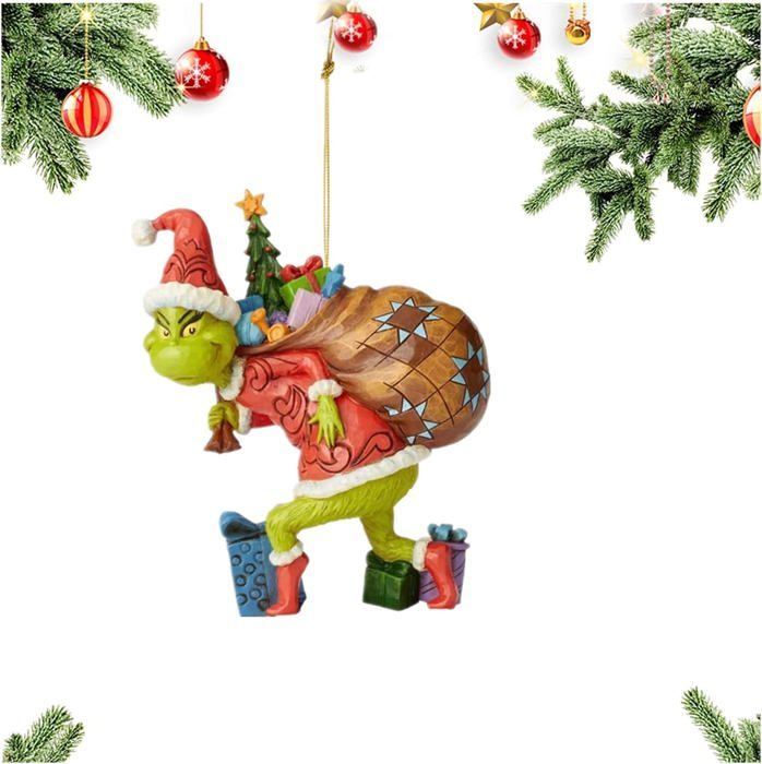 Décorations de Noël ornement à suspendre Grinch