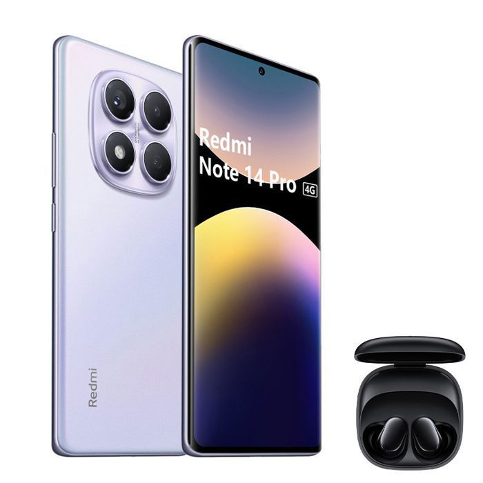 XIAOMI Redmi Note 14 Pro 4G 8Go Avec Ecouteur sans fil - vue 3