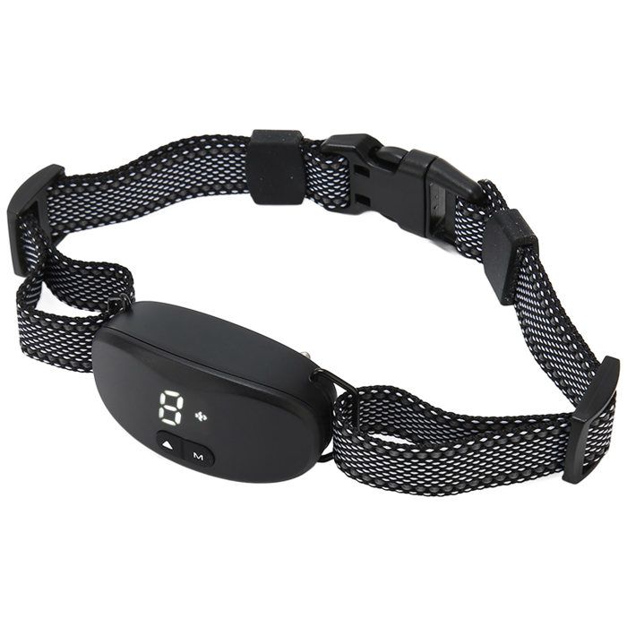 Meilleurs prix pour Collier anti-aboiements pour chien rechargeable automatique 3 modes de scurit pour dressage de petits moyens et grands Label
