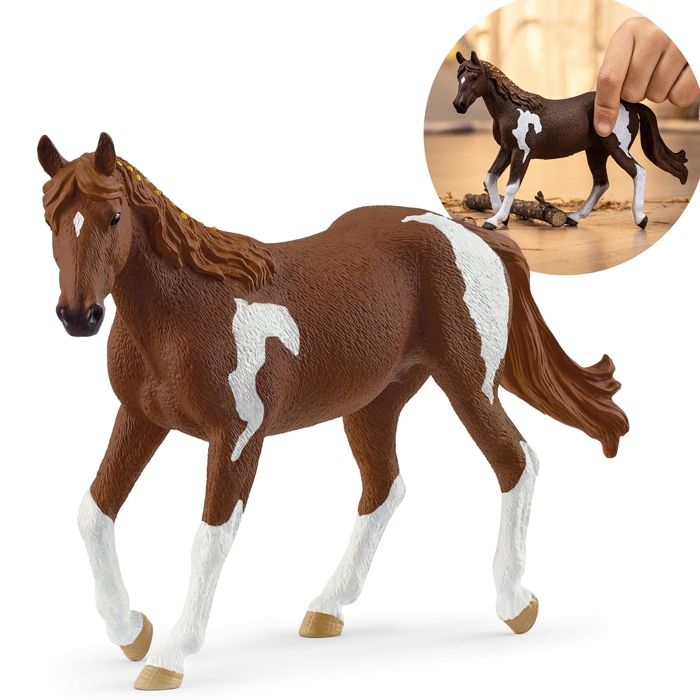 SLH14901 Schleich Horse Club Mare paint horse, figurine pour les
