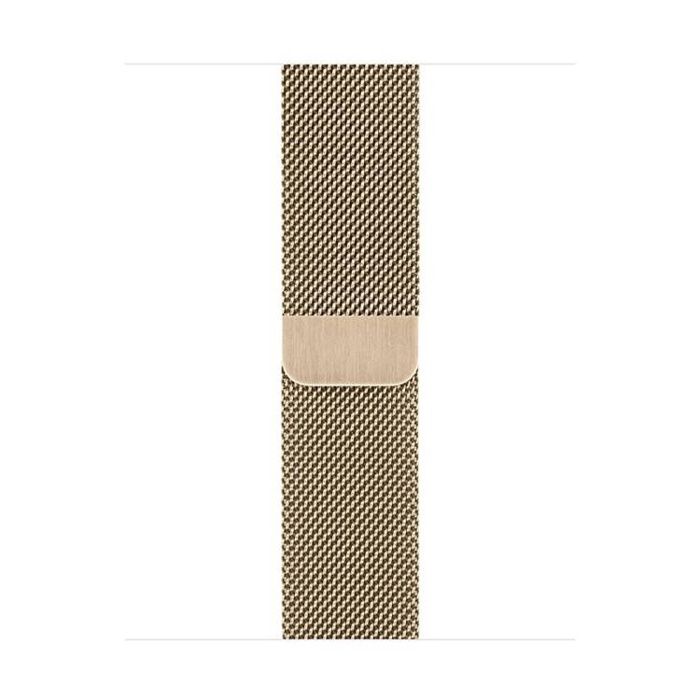 Bracelet original Apple Watch Watch Milanese Loop 38 / 40 / 41mm - Stainless Steel Gold