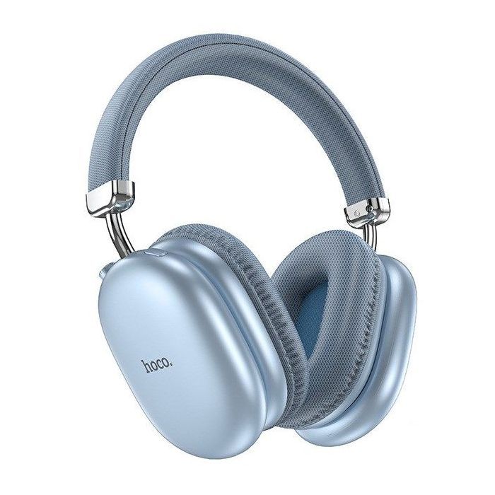 Casque sans fil - HOCO - W35 Max Joy - Couleur bleu - Commandes lecture/pause - Connectivité sans fil