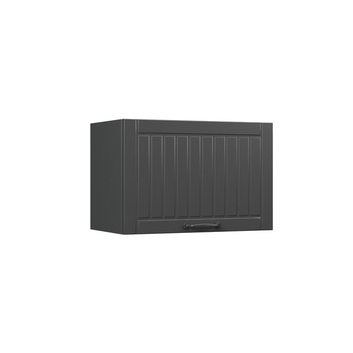 Elément haut de cuisine Fame-Line 60cm Plat Gris foncé/Anthracite Vicco 56866