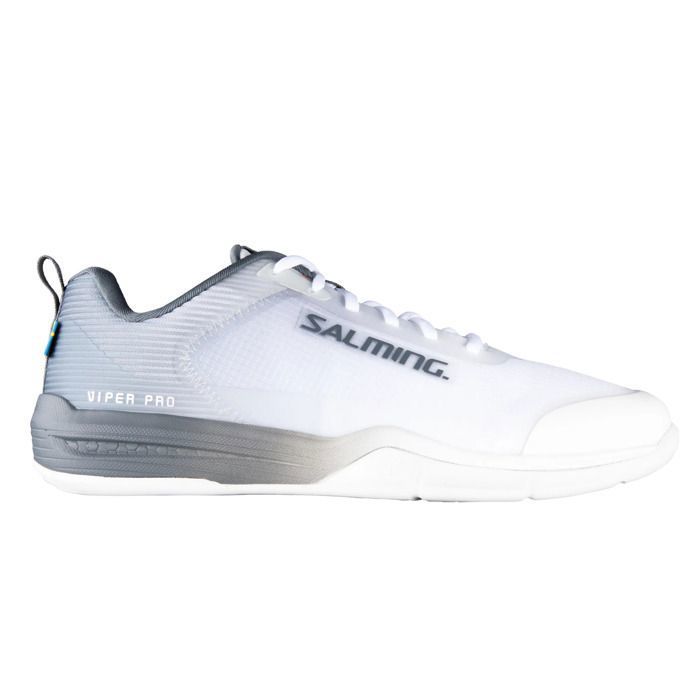 Chaussures indoor Salming Viper Pro - blanc/gris Chaussures indoor Salming Viper Pro - blanc/gris