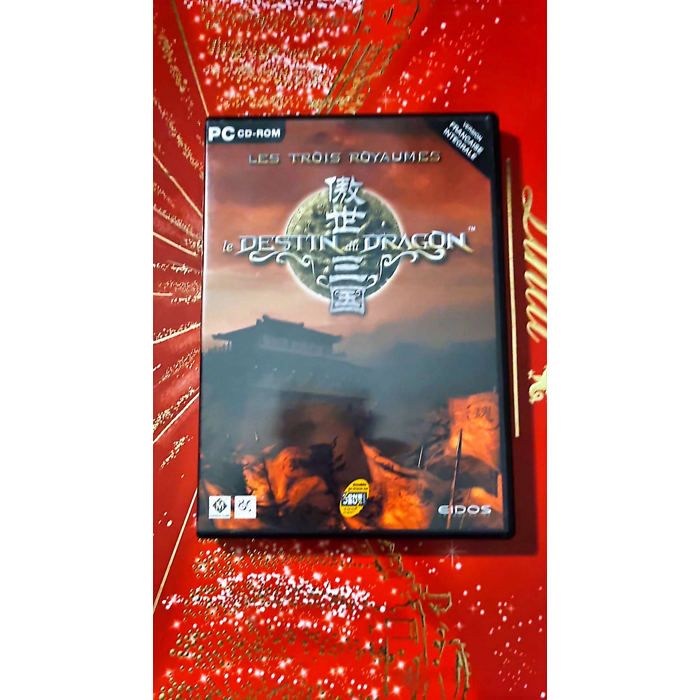 Eidos Les Trois Royaumes : Le Destin Du Dragon – Jeu PC Cd-Rom – Stratégie et Conquête En Chine Antique
