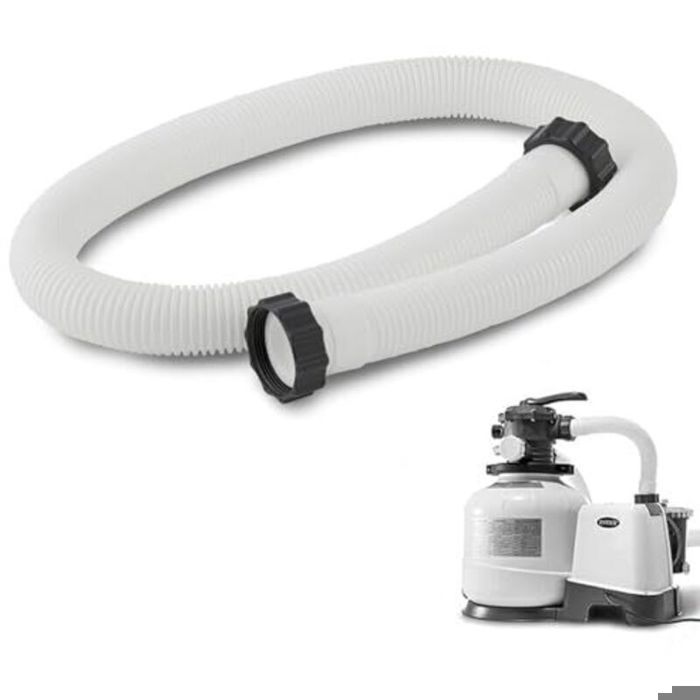Tuyau de Piscine 38 mm 150cm Tuyau de Rechange pour Piscine Flexible pour Pompe de Piscine et Aspirateur pour Pompe de
