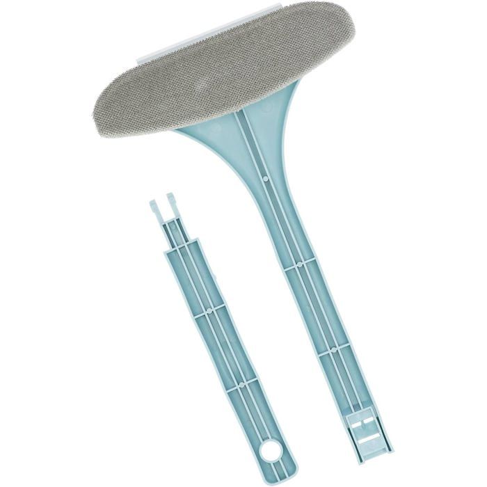 Brosse de nettoyage pour moustiquaire - VETOBIOL - 2 en 1 multifonctions - Raclette double face Brosse de nettoyage pour moustiquaire - VETOBIOL - 2 en 1 multifonctions - Raclette double face