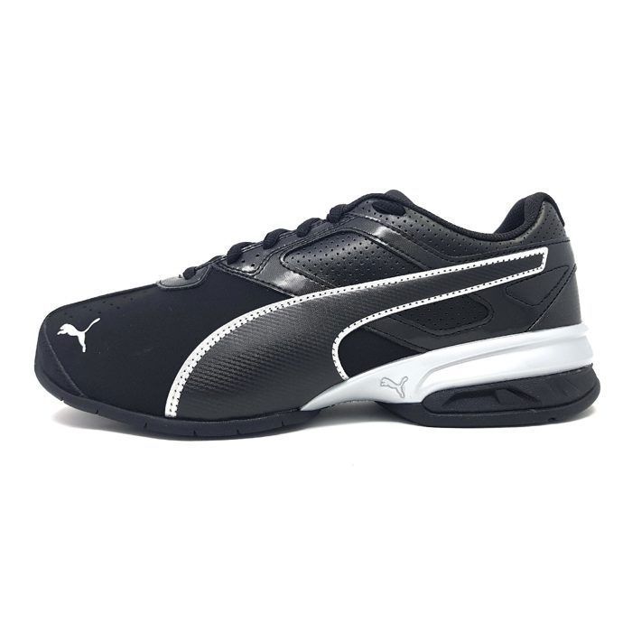 Hommes Puma Chaussure de course Tazan 6 F11 Textile Lacets Plat - 003 noir/ argent