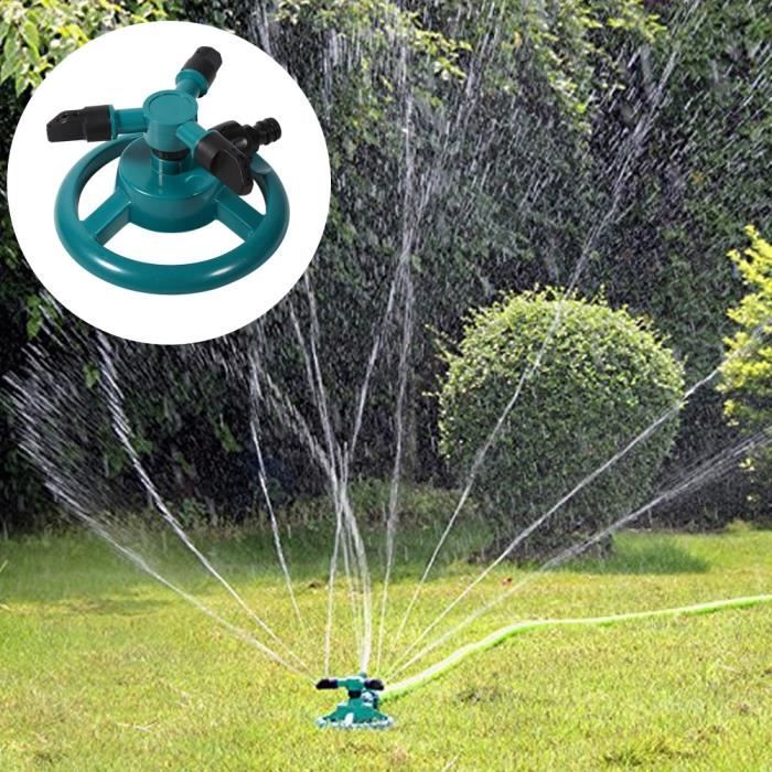 Système D'arrosage Automatique Pour Jardin, Arroseurs De Pelouse, Rotation à 360 °, Système D'irrigation Pour Plantes Avec Buse,Vert | Leroy Merlin