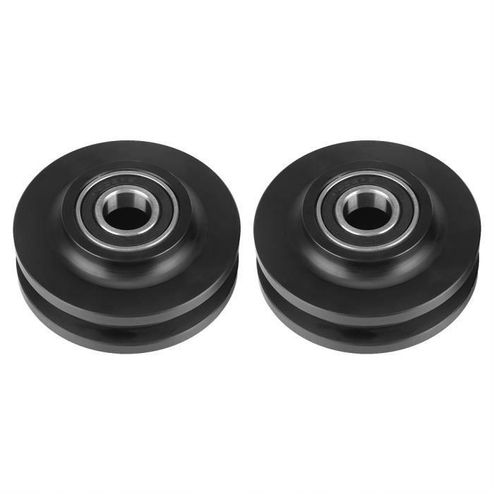 2 Pièces Porte Coulissante 4 Roues Poulie Rouleau Pour Rail Tout Métal  Suspendu Autre Matériel Du 22,53 €