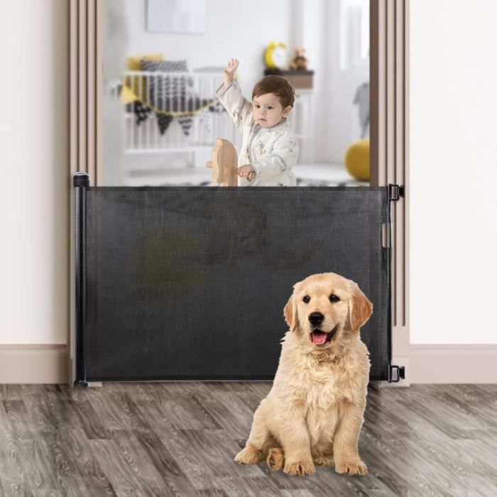 Bebe Et Puericulture Grille D Escalier Extensible Pour Bebe Et Animaux Domestiques Grille D Escalier Avec Deux Jeux De Materiel De Montage Barriere De Protection De Porte Extensible De 0 A 150 Cm Barrieres