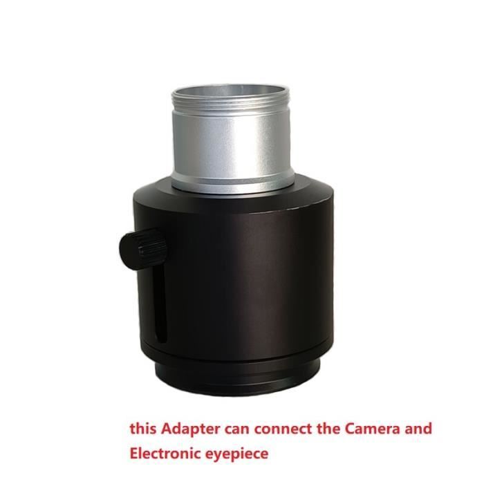 Eujgoov 51MP Microscope Camera C-Mount Camera for Trinocular Stereo Microscope AC100‑240V(EU Plug
