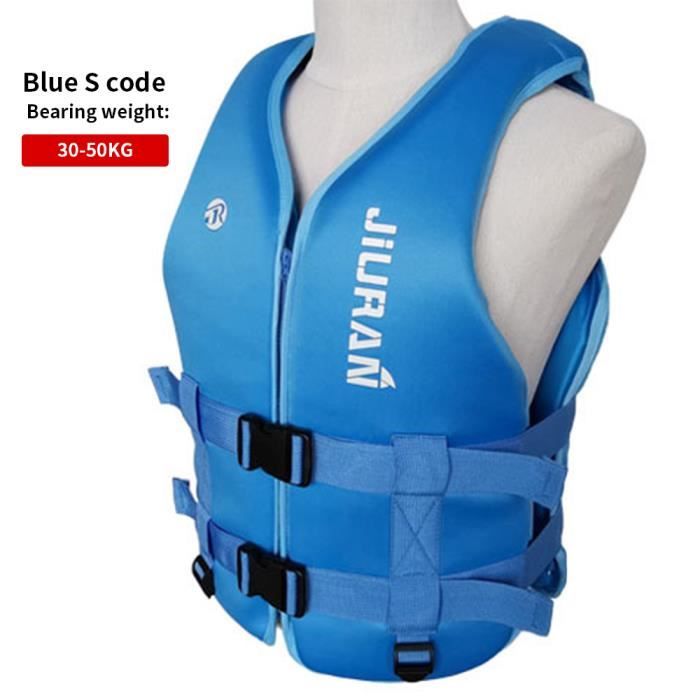 Gilet De Sauvetage Adulte En Néoprène - Flottabilité Réglable Pour Kayak, Bateau, Natation - Jusqu'à 110kg