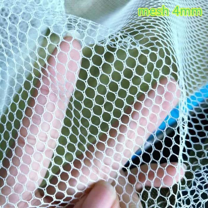 Filet Mesh Shell Filet d'isolation de poisson en maille hexagonale,filet tricoté à ...