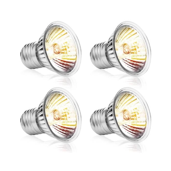 Lampe Chauffante - Non spécifié - 50W/75W - UVA+UVB - E27 - Argenté