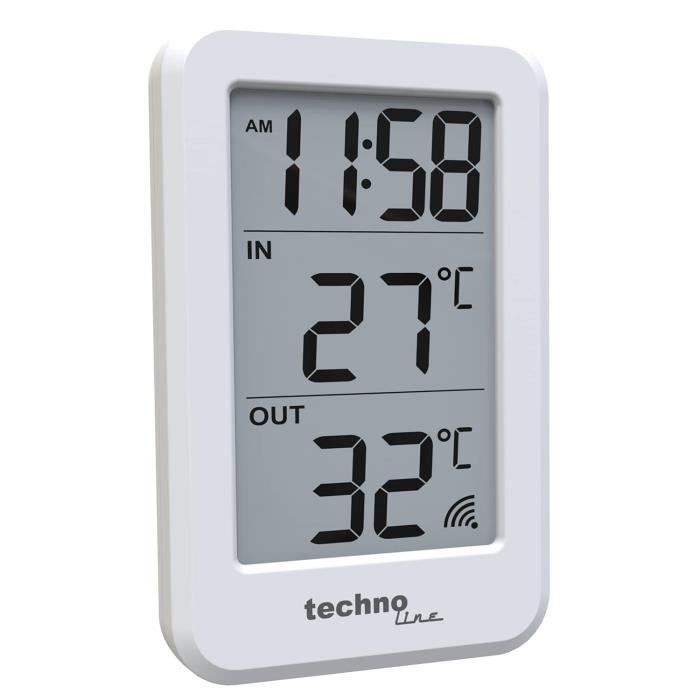 Station Météo Chaowei CW8083 Avec Baromètre, Réveil Et Rétro-éclairage – Neuf