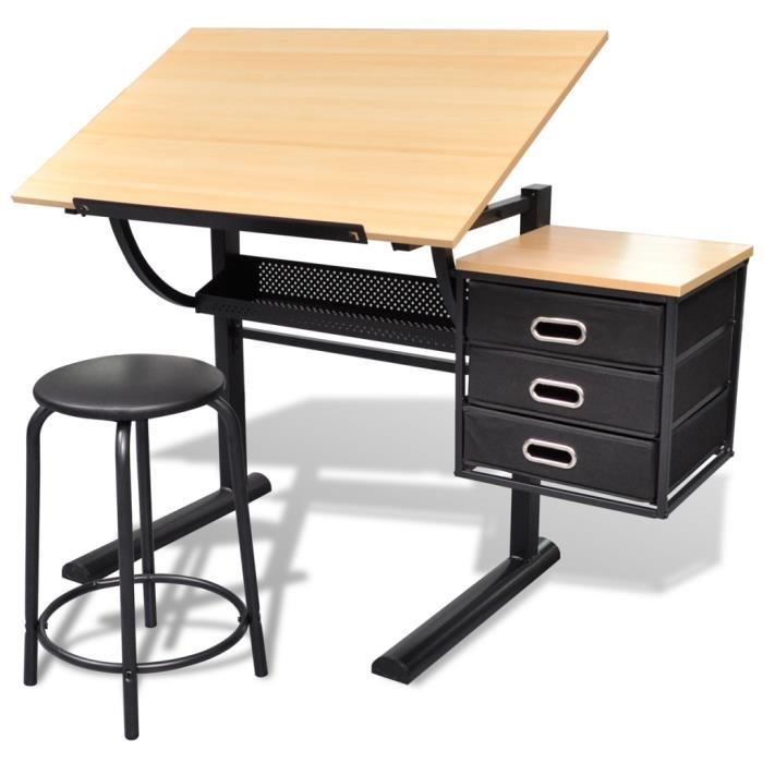 Table A Dessin Architecte En Bois Seedtech Achat Vente