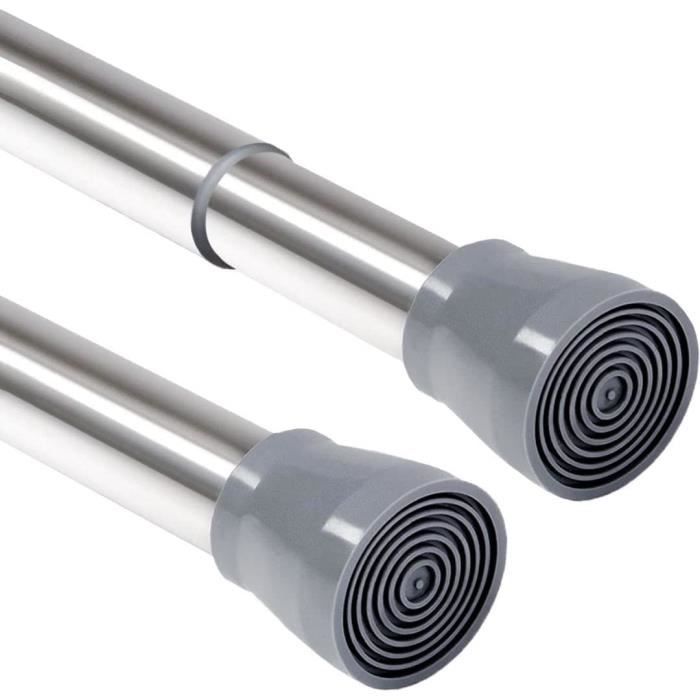 Tringle à Rideau Autoportante Sans Perçage - Réglable 155-350 Cm H, 110-297 Cm L, Support 15-30kg
